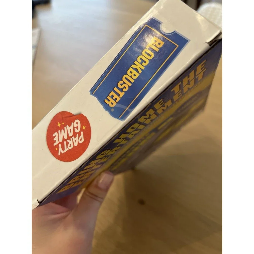 Blockbuster Party Game Ready to Roll Movie Trivia Board Game Complete New Sealed